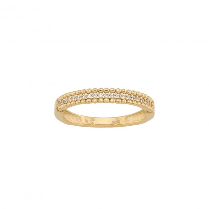 Δαχτυλίδι Σε Κίτρινο Χρυσό 14K Aloro (RI170 - ΖΧ2200)